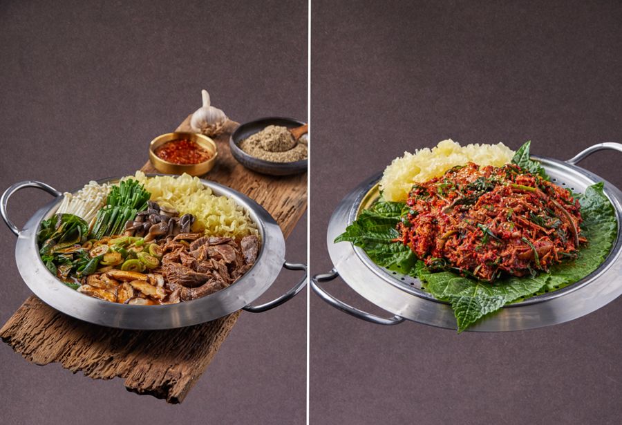 2~3인 세트 · 전골 2인 + 무침 한접시 90,000원